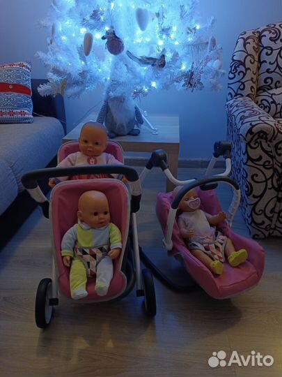 Коляска для кукол 2 в 1