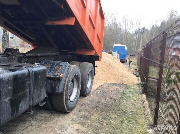 Песок карьерный, мытый