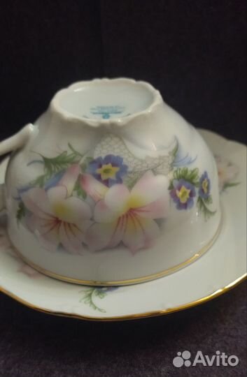 Чешский молочник и чайная пара Богемия Haas&Czjzek