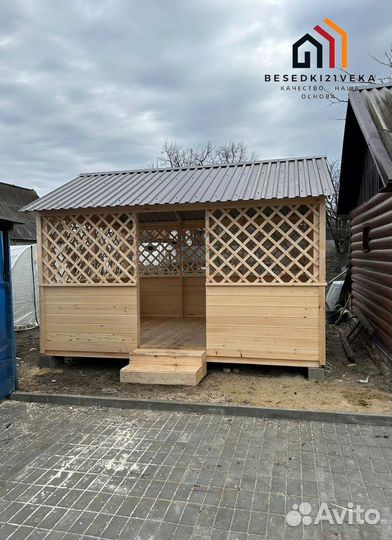 Беседка открытая 3х3