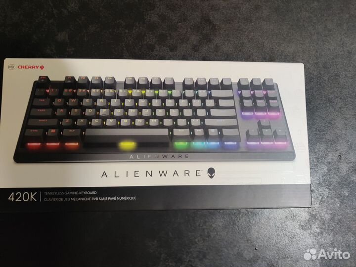 Клавиат alienware tenkeyless gamingkeyboard AW420K