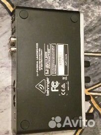 Звуковая карта Behringer umc 204hd