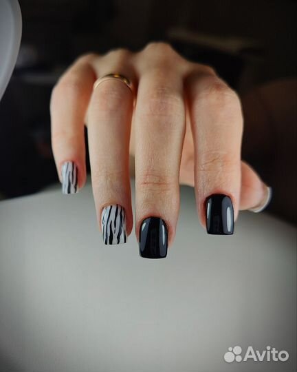 Маникюр с покрытием