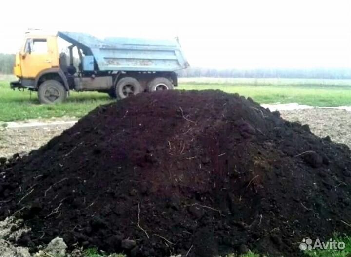Земля, Перегной крс, Чернозем для растений-в мешка