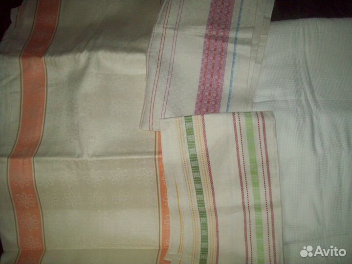 Лен.Полотенца Скатерть Пост белье шелк