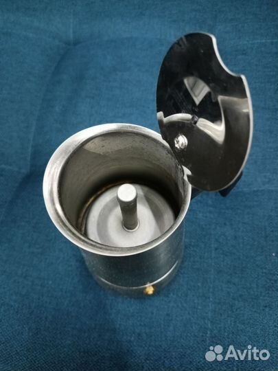 Гейзерная кофеварка из нержавеющей стали