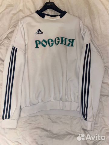 Кофта Гоша Рубчинский adidas Россия оригинал купить в Москве | Личные ...