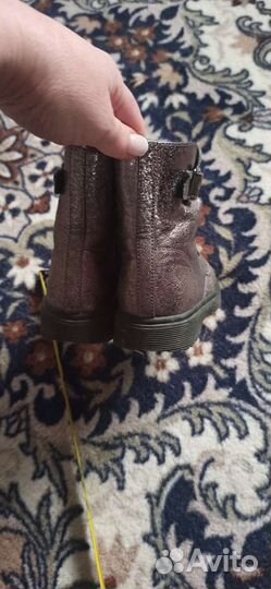 Ботинки демисезонные для девочки 29 размер