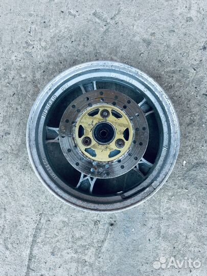 Диск передний на скутер 2.15х10 Б/у