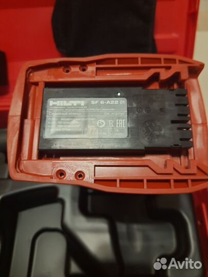 Шуруповерт Hilti Sf 6- A22 новый