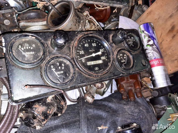 Комбинация приборов газ 69, 66, 51, 52