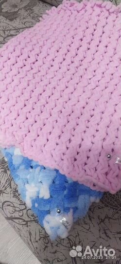 Детские плюшевые пледы
