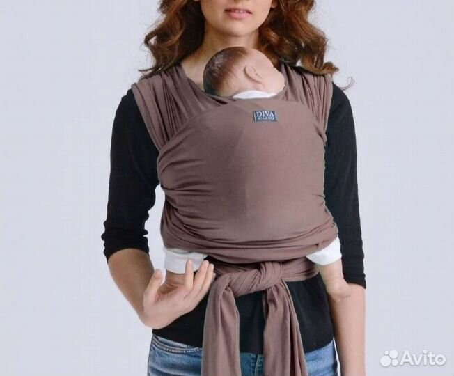 Трикотажный слинг-шарф Diva Milano