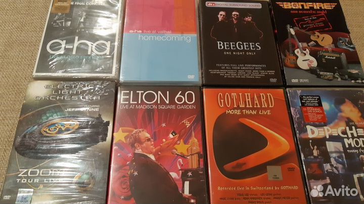 Фирменные музыкальные DVD
