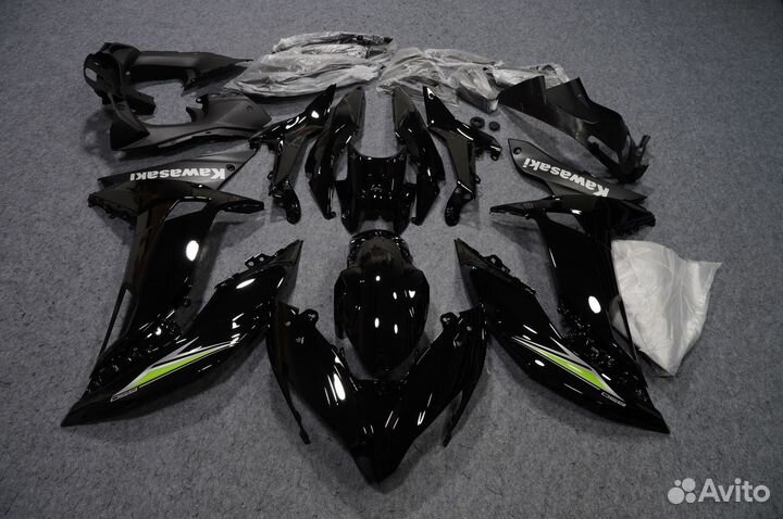 Комплект пластика на Kawasaki ninja 650 2017-2019