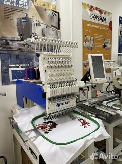 Вышивальная машина velles VE 22C-TS2L freestyle