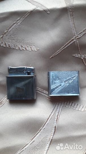 Зажигалка СССР бензиновая огонёк Восток 1961