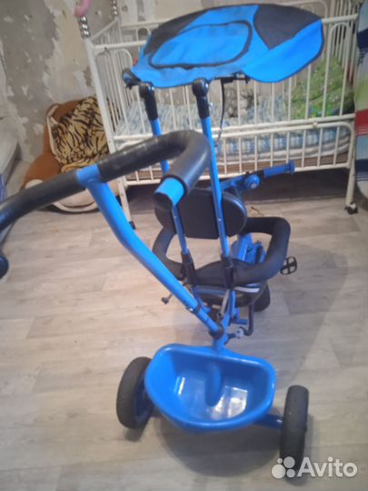 Детский трехколесный велосипед бу