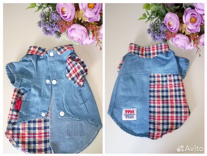 Пакет с одеждой для маленьких собак размер М