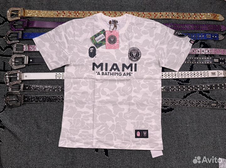 Футболка Bape x Inter Miami (хит 2024)