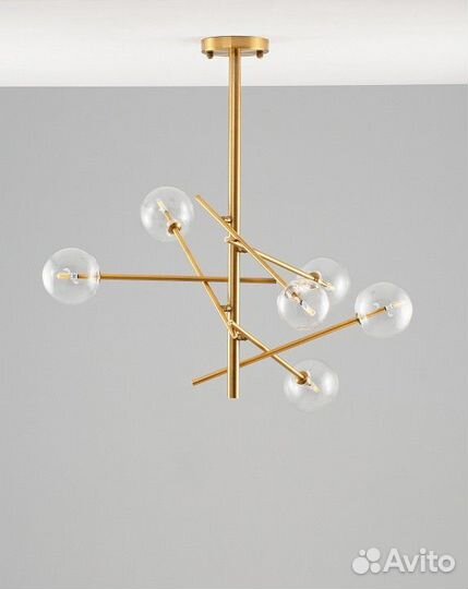 Люстра на штанге Moderli Bizet V10343-6P