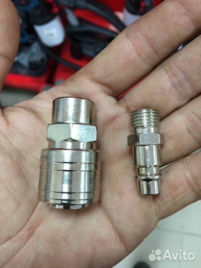 Набор переходников с быстросъемным соединением рез