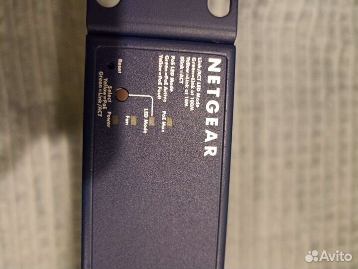 Коммутатор 24POE + 4 lan netgear