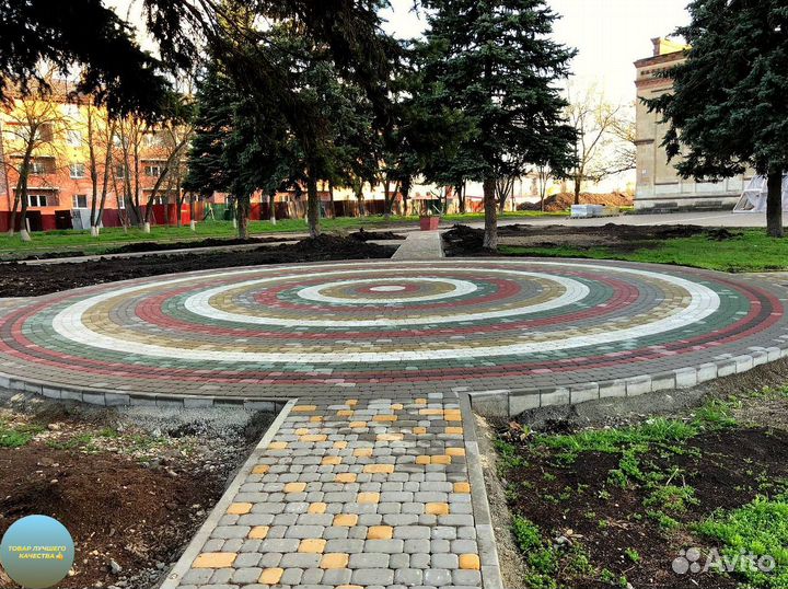 Тротуарная плитка от производителя