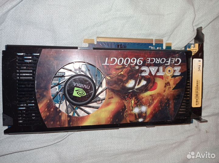 Видеокарта 9600gt