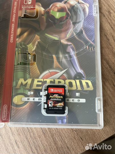 Игра Metroid prime remastered Nintendo switch