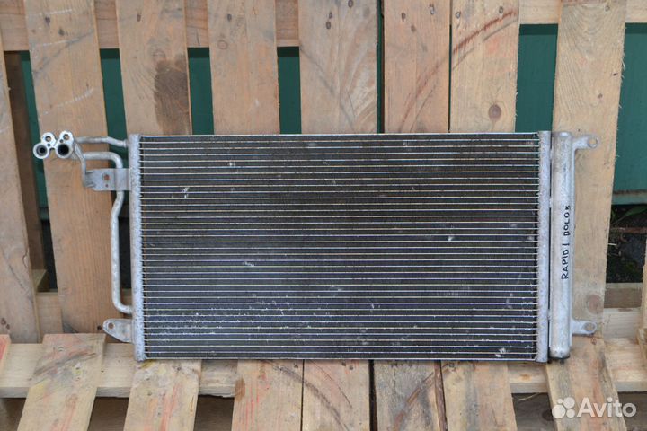 Радиатор кондиционера Polo Rapid 2010-2023 г.в