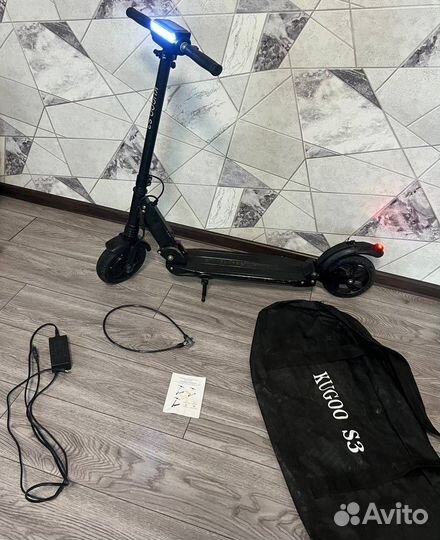 Электросамокат kugoo s3 Б/у