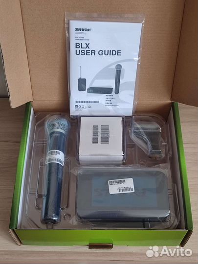 Радиомикрофоны Shure Blx24 Beta58A новые в коробке