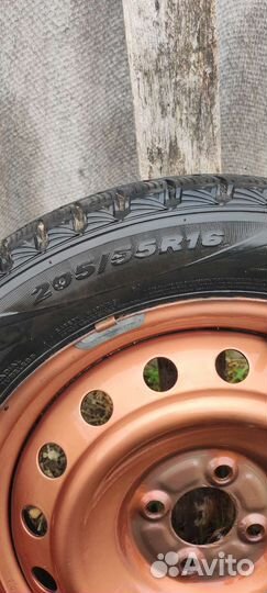 Колёса зимние в сборе 205 55 16
