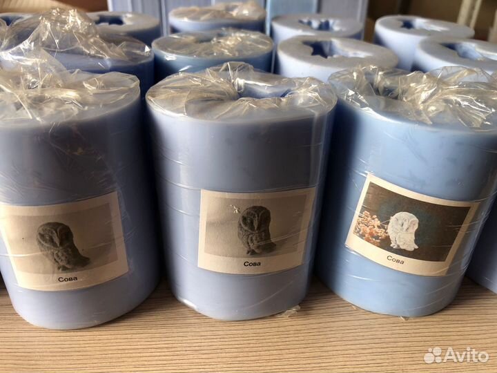 Молд силиконовый для свечей и мыла