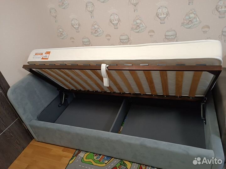 Детская кровать мягкая