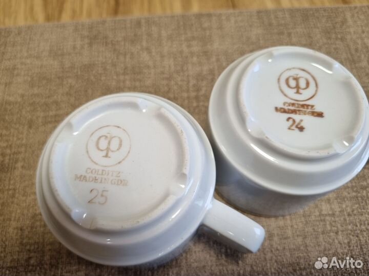 Кофейные чашки ГДР