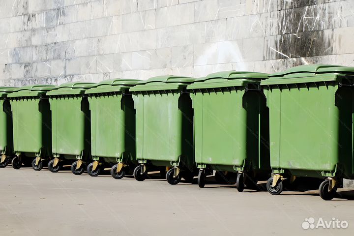 Бак пластиковый мусорный 770л PC-2918