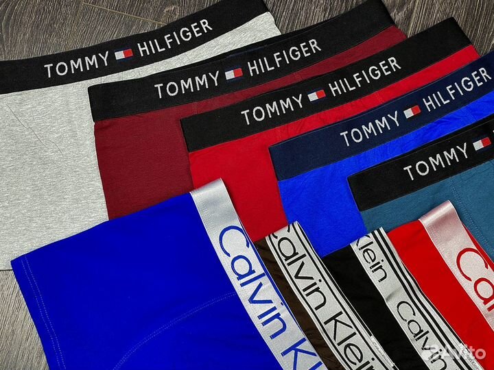 Трусы мужские боксеры calvin klein tommy