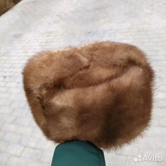 Шапка норковая мужская