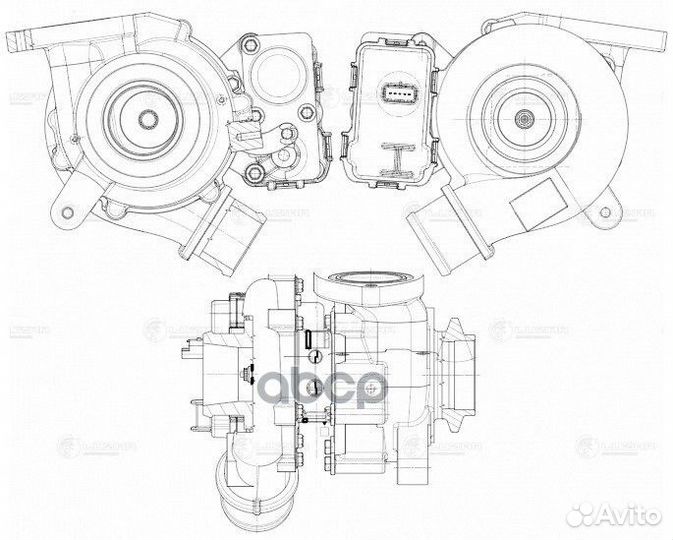 Турбокомпрессор для а/м Land Rover Freelander II