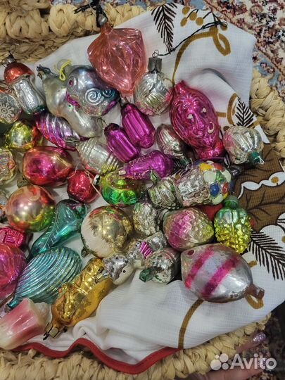 Новогодние игрушки СССР советские