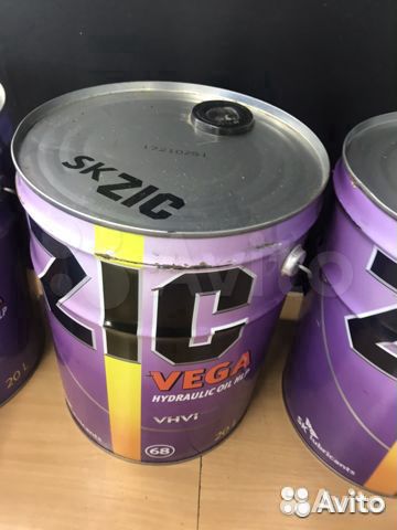Гидравлическое масло Zic Vega 68. 20л