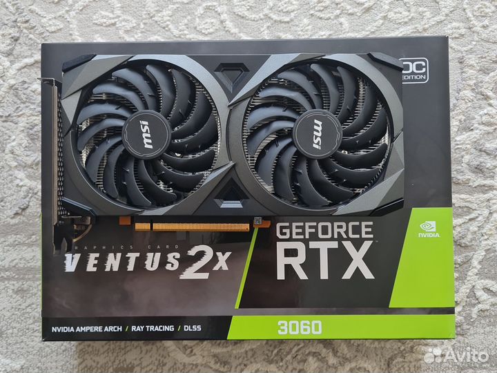 Видеокарта RTX 3060 12gb MSI
