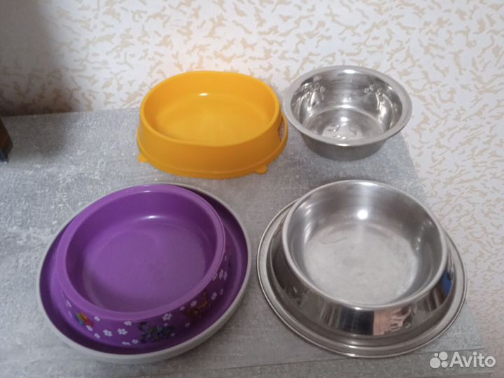 Миски для кошек пакетом