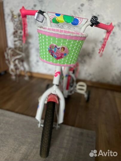 Детский велосипед 14 дюймов для девочки