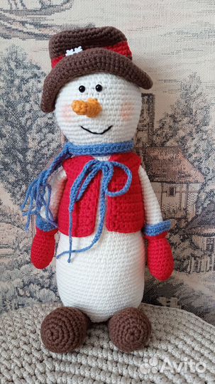 Вязаные игрушки ручной работы