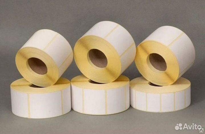 Этикетка 60x108 (500) полуглянцевая (коробка 20шт)