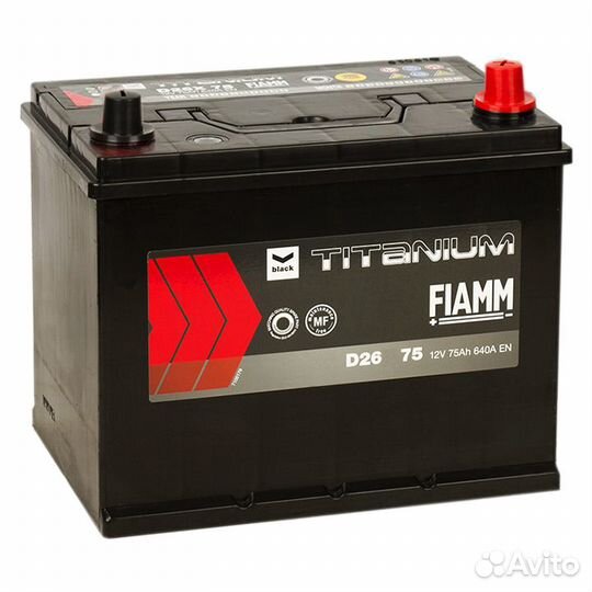 Аккумулятор 6-ст 75 Fiamm на Opel