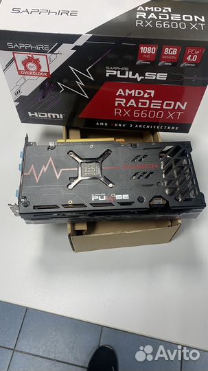 Видеокарта AMD Radeon RX6600xt Sapphire pulse
